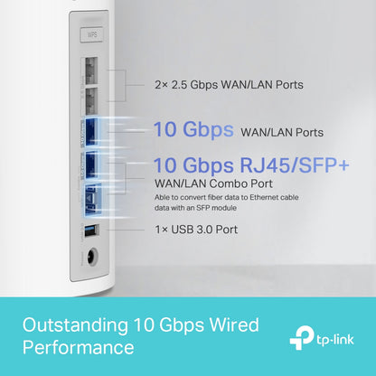 Tp-Link Deco BE85 I BE22000 Tri-Band Whole Home Mesh WiFi 7 System