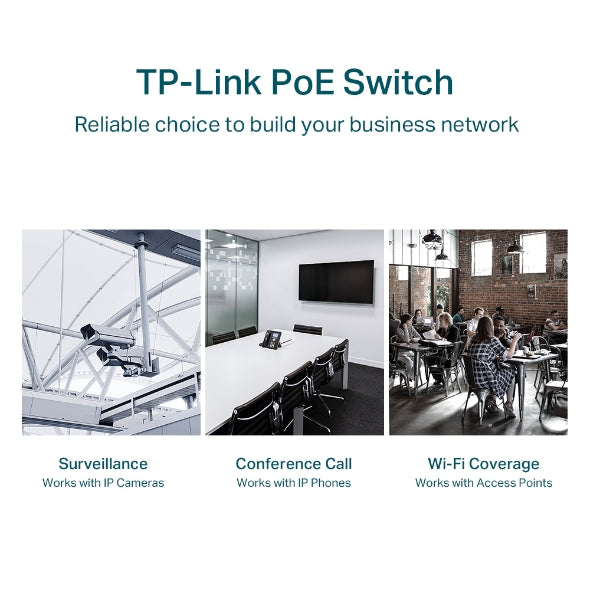 Tp-Link TL-SG1428PE I 28-Port Gigabit Easy Smart Switch with 24-Port PoE+