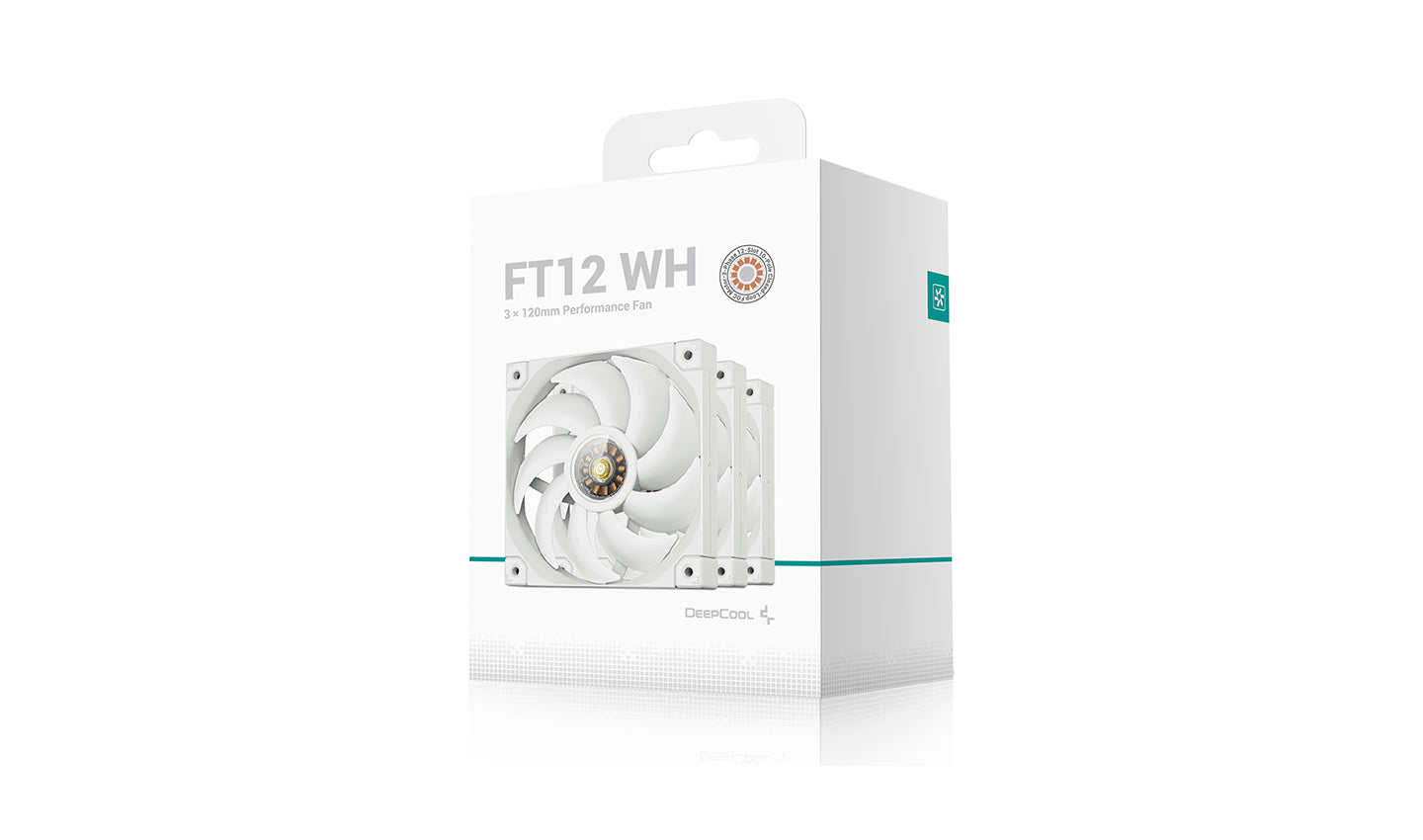 Deepcool FT12 White case fan 120mm 3in1