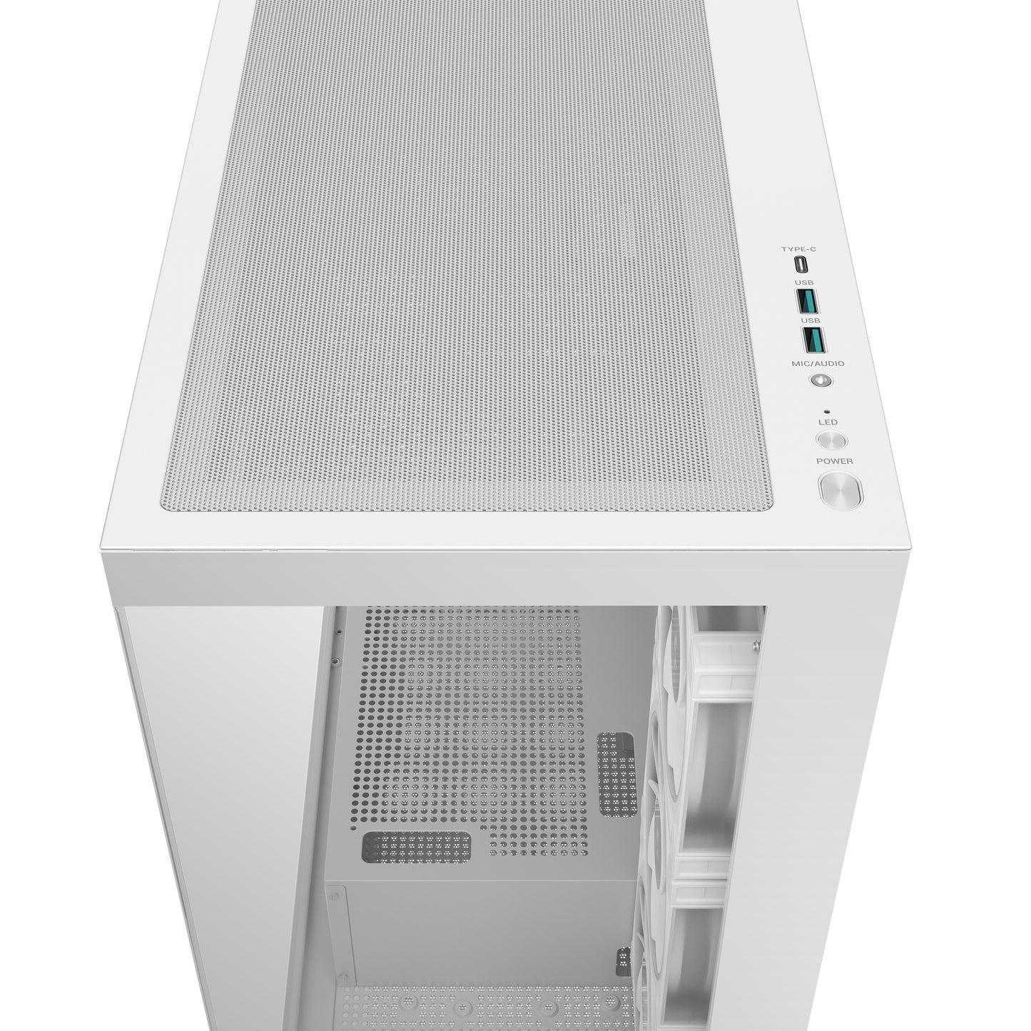 DEEPCOOL CG580 4F V2 ATX PC Case | Black / White