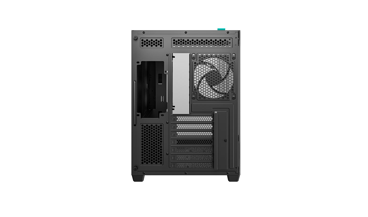 DeepCool CG530U 4F Black Panoramic Curved Glass Dual Chamber ATX PC Case