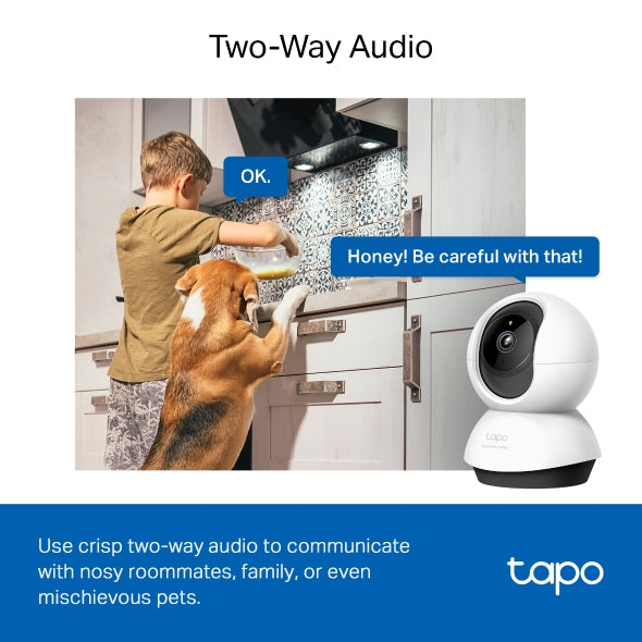 Tp-Link Tapo C220 I Pan/Tilt AI Home Security Wi-Fi Camera