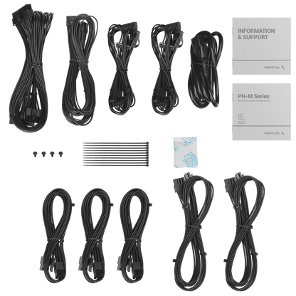 DEEPCOOL PN750M 750W 80+ Gold Native ATX 3.1 Modular Power Supply - Black