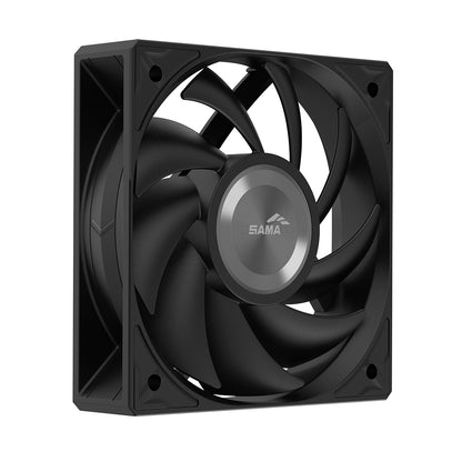 SAMA X30 Single Tower CPU Cooler - Black