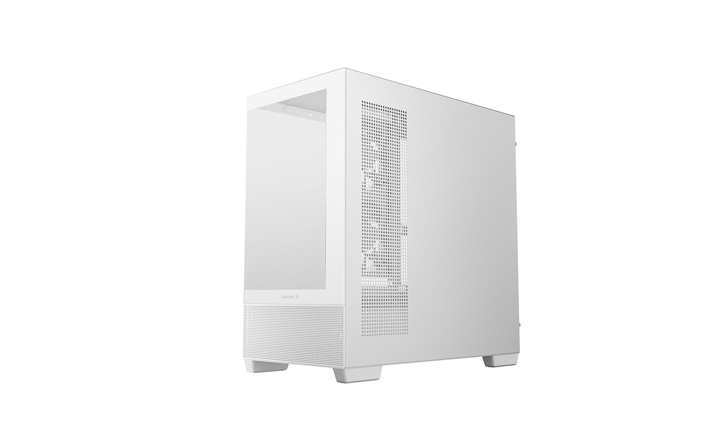 Deepcool CG380 3F Panoramic Micro-ATX (White)