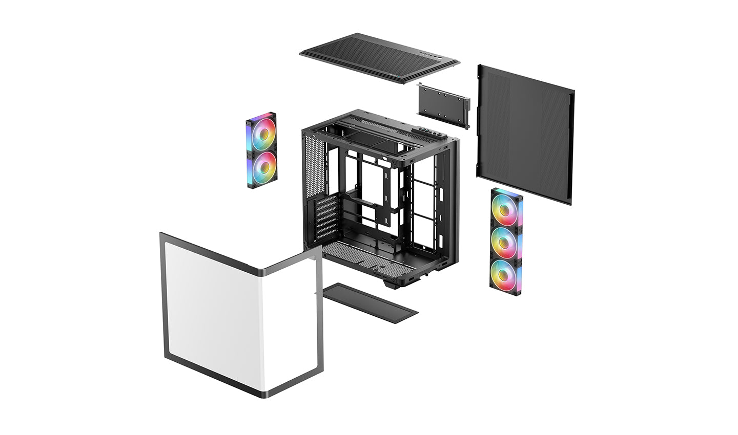 Deepcool | CG590U 5F  CURVED GLASS CASE