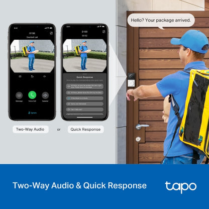 Tp-Link Tapo D130 I Tapo Smart Wired Video Doorbell