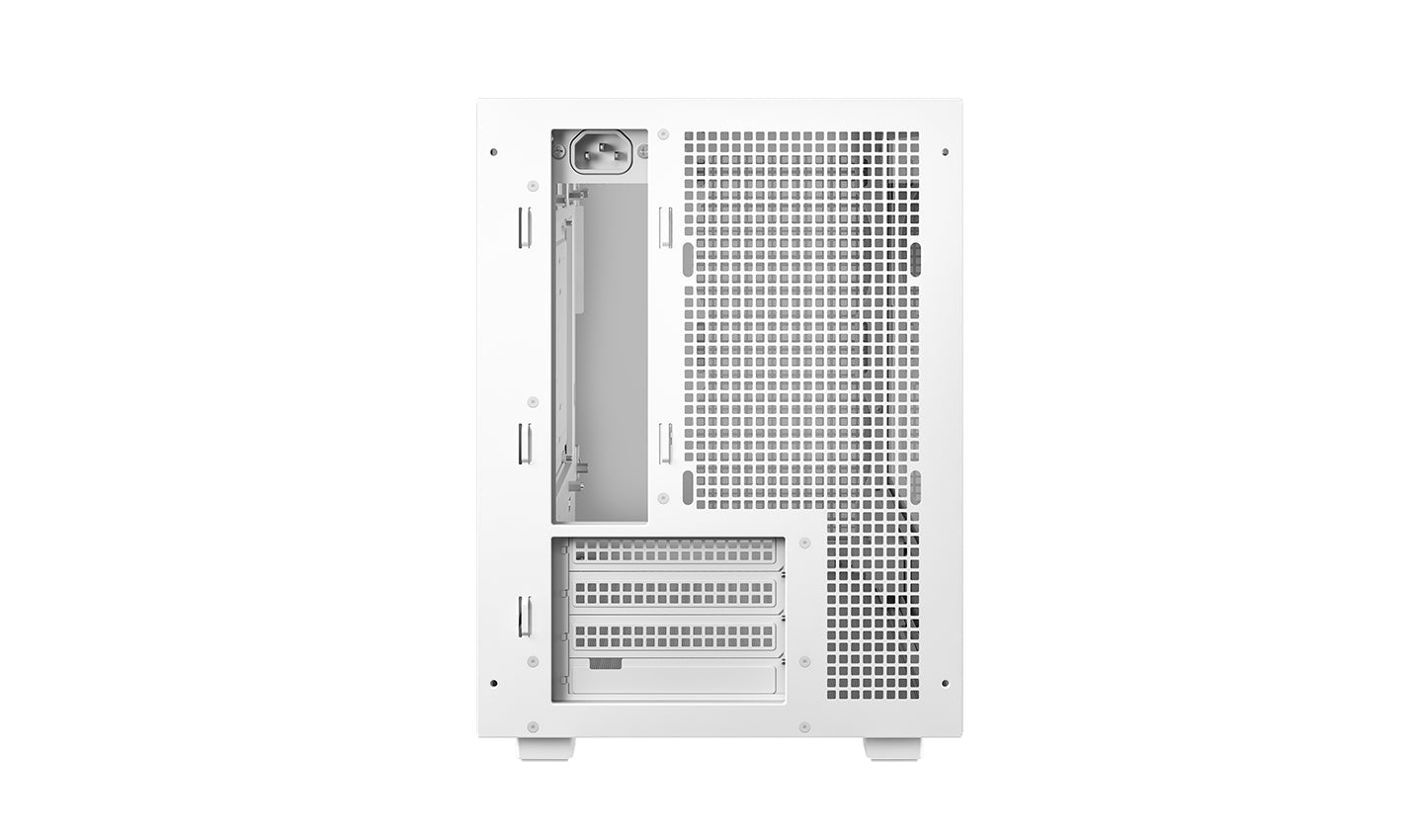 Deepcool CH260 Wood with tempered glass Micro ATX White