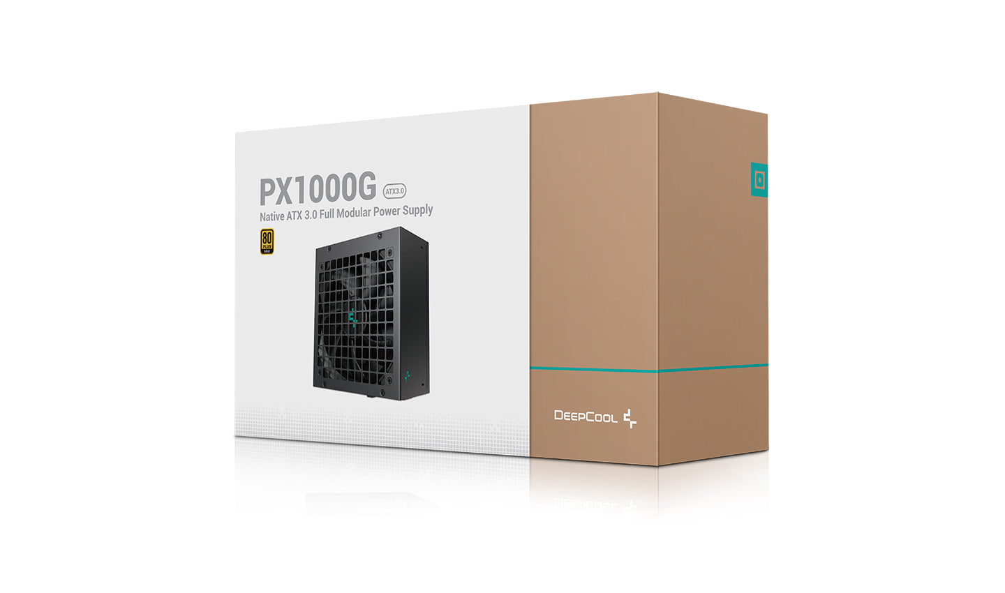 DEEPCOOL PX1000G 80Plus GOLD/Cybenetics_Platinum ATX12V V3.0 Power Supply (R-PXA00G-FC0B-US)