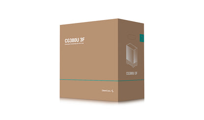 Deepcool | CG380U 3F THE PANORAMIC MICRO-ATX SHOWCASE