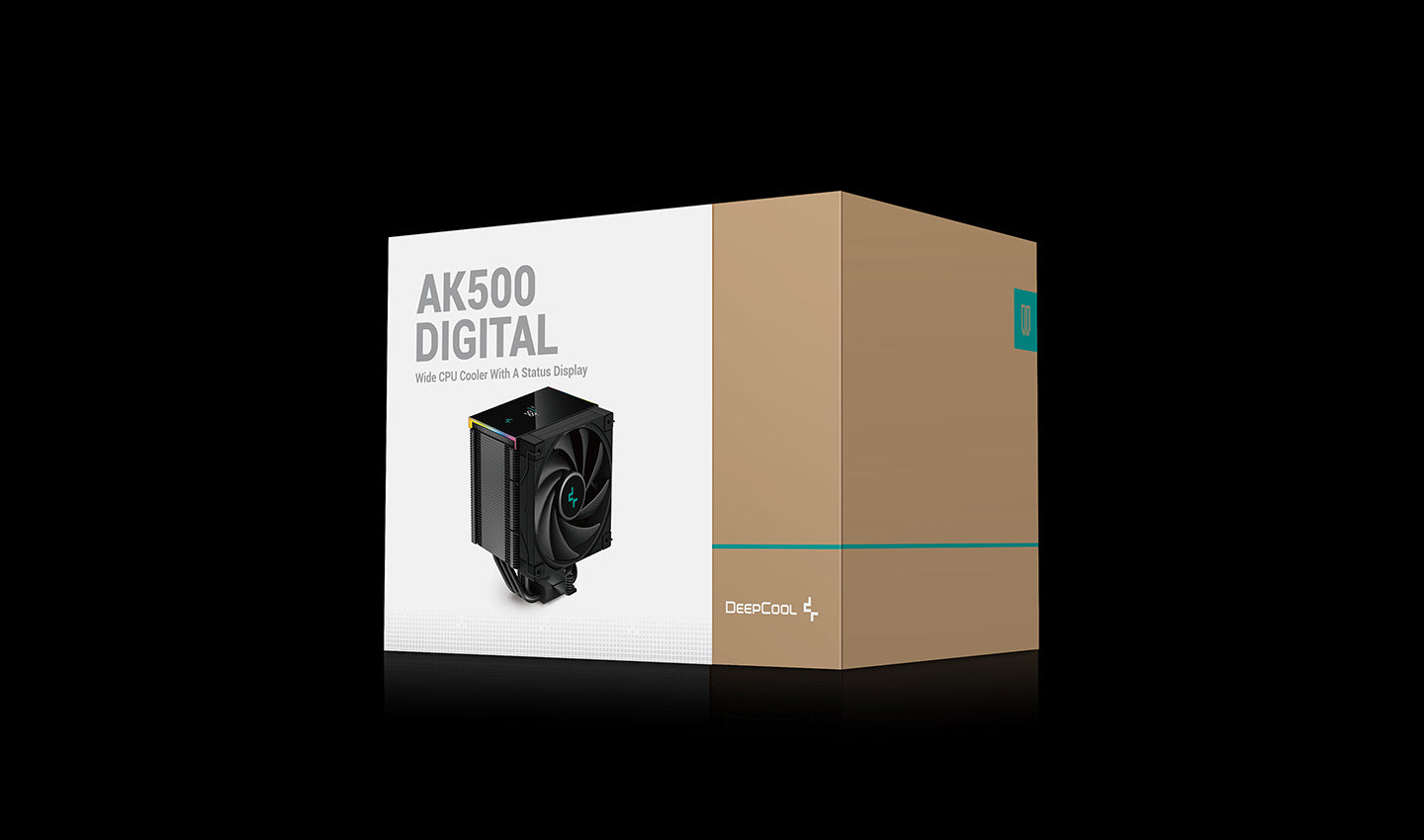 Deepcool AK500 DIGITAL A-RGB LED, Fluid Dynamic Bearing, (R-AK500-BKADMN-G)