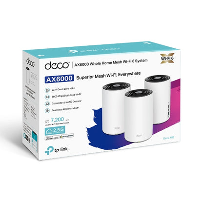 Tp-Link Deco X80 I AX6000 Dual-Band Mesh WiFi 6 System