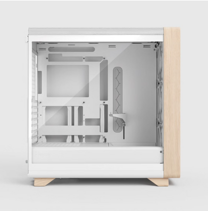 Fractal Design Summit Chalk White TG Clear Tint
