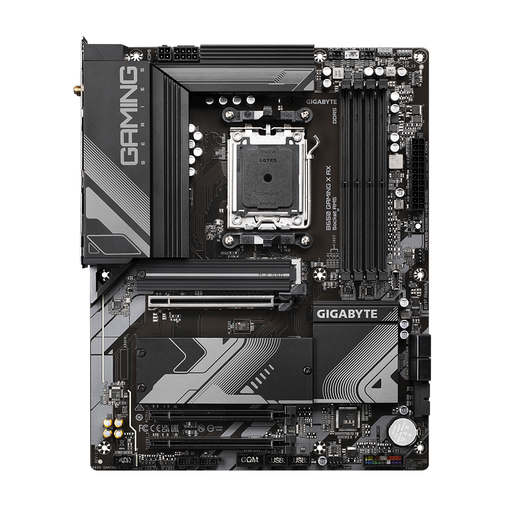 GIGABYTE B650 GAMING X AX MOTHERBOARD (GA-B650-GAMING-X-AX) AMD Socket AM5：Supports AMD Ryzen™ 7000 Series Processors