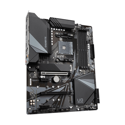 GIGABYTE X570S-UD MOTHERBOARD (GA-X570S-UD) AMD Socket AM4, support for: AMD Ryzen™ 5000 Series/ Ryzen™ 5000 G-Series/ AMD Ryzen™ 4000 G-Series/ AMD Ryzen™ 3000 Series/ AMD Ryzen™ 3000 G-Series/ AMD Ryzen™ 2000 Series/ AMD Ryzen™ 2000 G-Series Processors