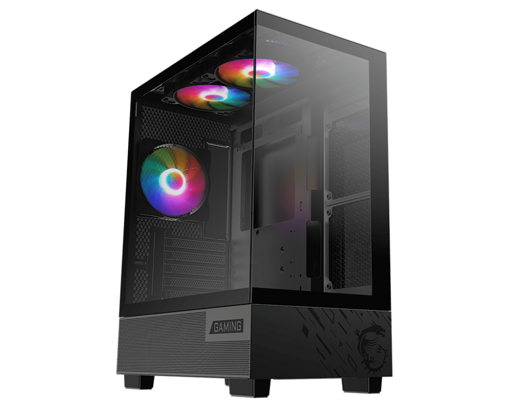MSI PAG PANO M110A Micro-ATX Gaming Chassis – Black