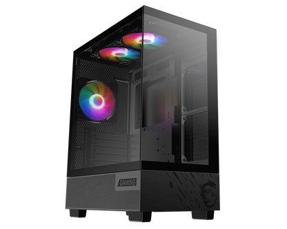MSI PAG PANO M110A Micro-ATX Gaming Chassis – Black