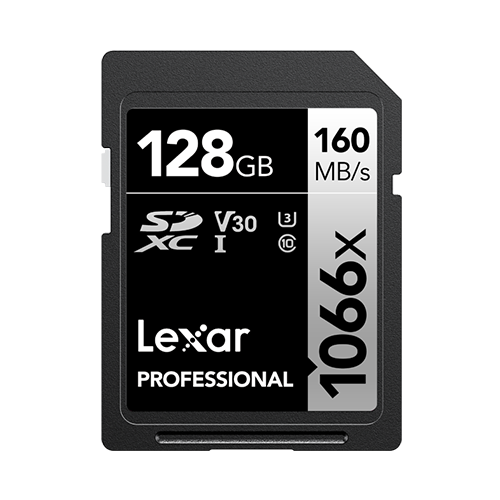 Lexar Professional 1066x SDXC™ UHS-I cards