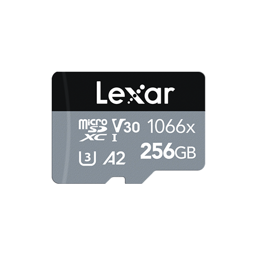 Lexar Professional 1066x microSDXC™ UHS-I Cards Silver Series