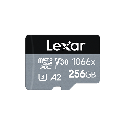 Lexar Professional 1066x microSDXC™ UHS-I Cards Silver Series