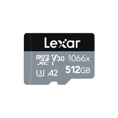 Lexar Professional 1066x microSDXC™ UHS-I Cards Silver Series