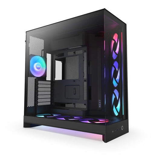 NZXT H9 Flow RGB+ Black Case