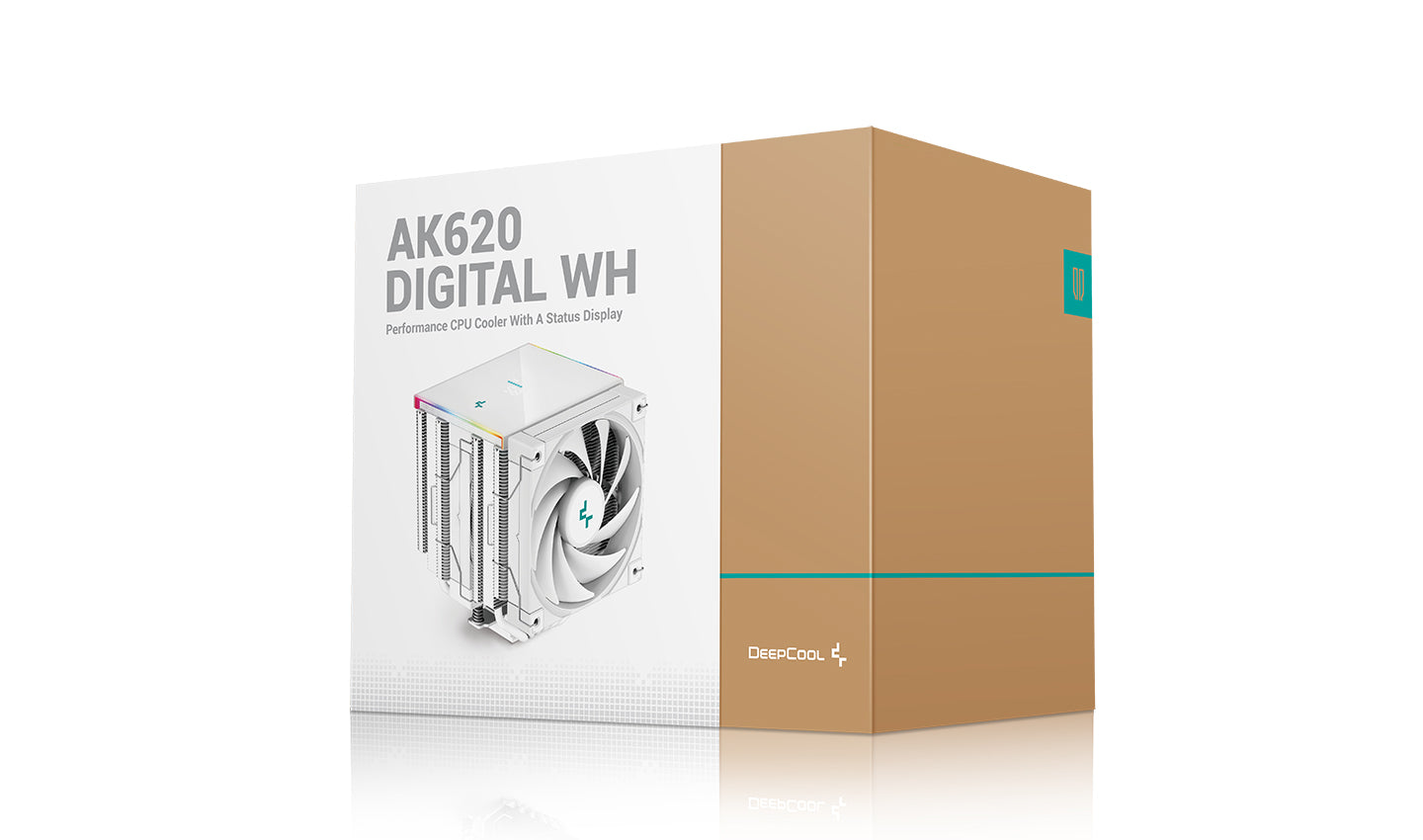 Deepcool AK620 Digital White (R-AK620-WHADMN-G)