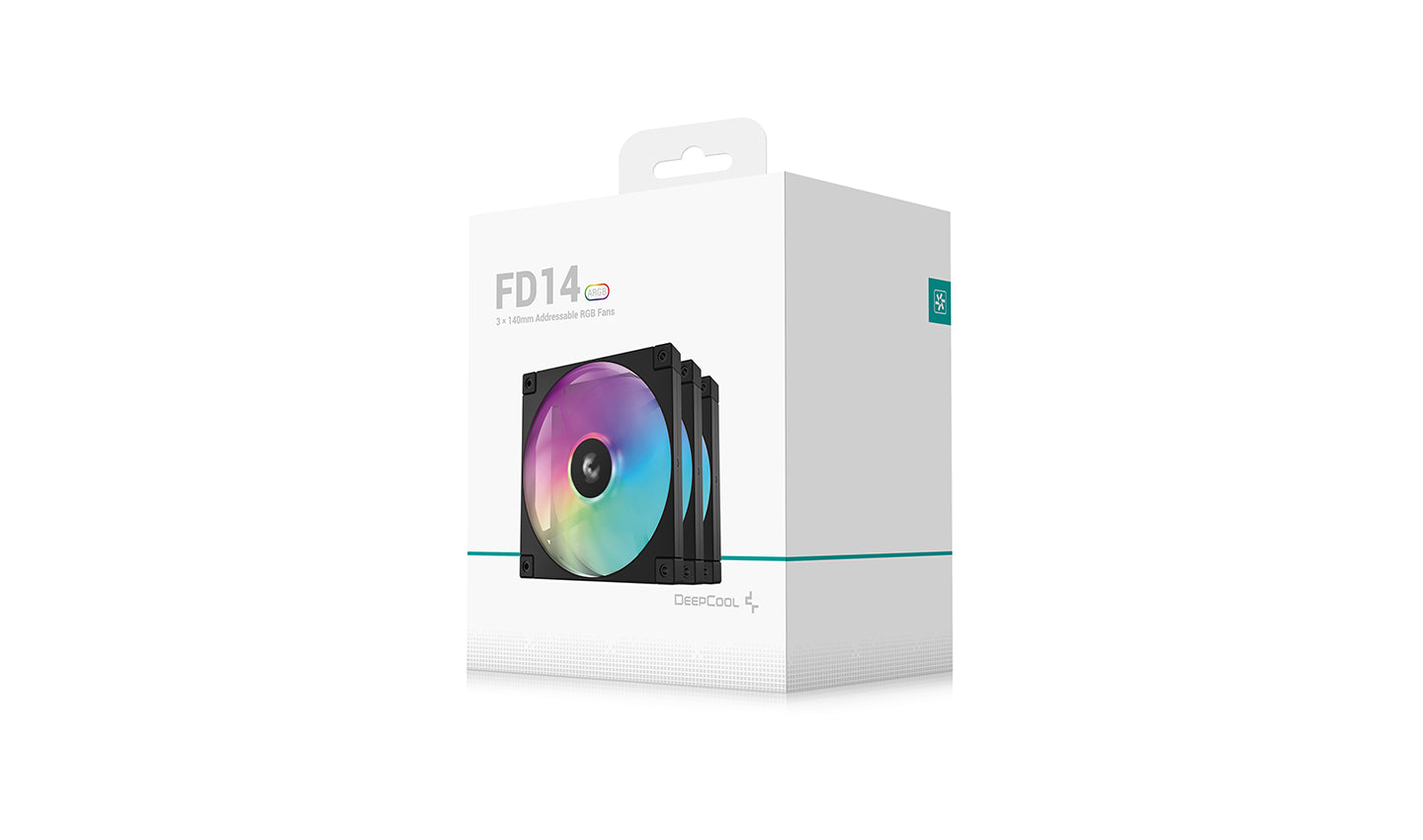 Deepcool FD14 ARGB 3in1 fan Black