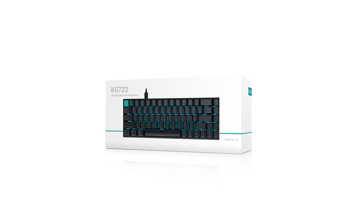 Deepcool KG722 65% RGB Mechanical Keyboard (Black)