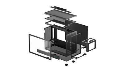 Deepcool CH160 Plus Black Case