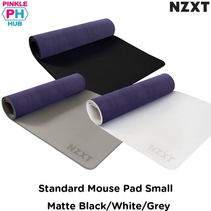 PinkleHub | NZXT Standard Mouse Pad Small - Matte Black/White/Grey