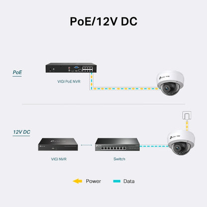 Tp-Link VIGI C240I(2.8mm) I VIGI 4MP IR Dome Network Camera