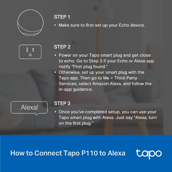 Tp-Link Tapo P110M I Mini Smart Wi-Fi Plug, Energy Monitoring
