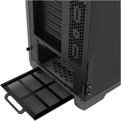 Phanteks I Enthoo Luxe Full Tower, Tempered Glass Window, Anthracite Gray w/ Multi Colors LED