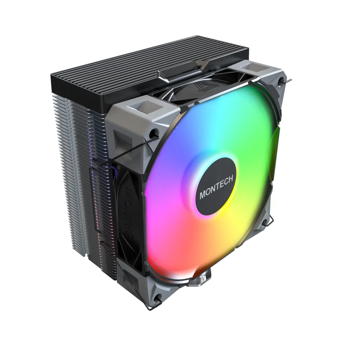 Montech NX400 ARGB CPU Air Cooler (Black/White)