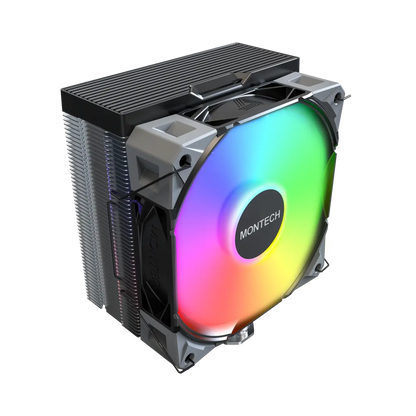 Montech NX400 ARGB CPU Air Cooler (Black/White)