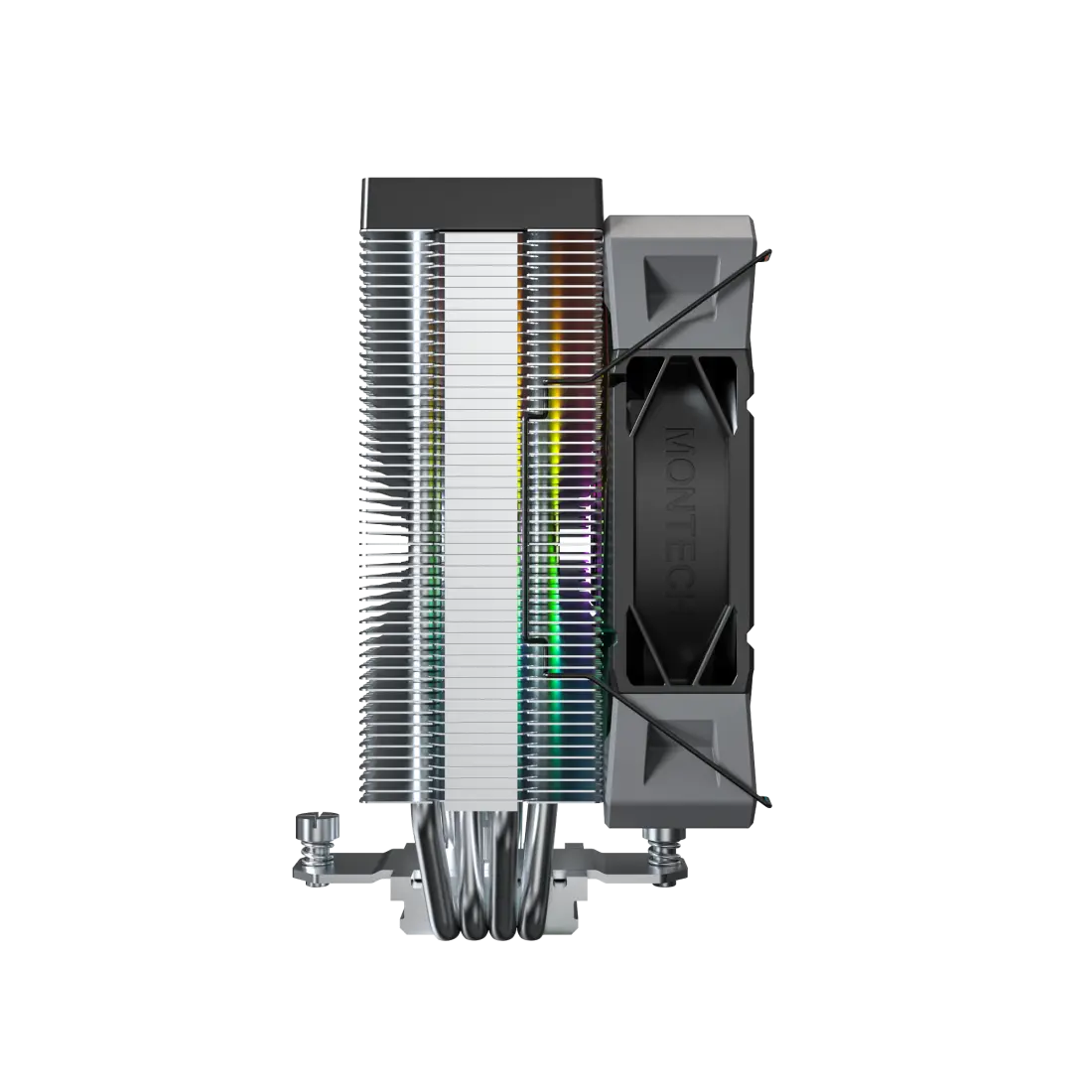 Montech NX400 ARGB CPU Air Cooler (Black/White)