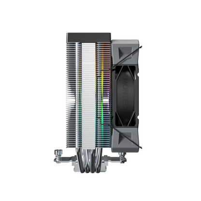 Montech NX400 ARGB CPU Air Cooler (Black/White)