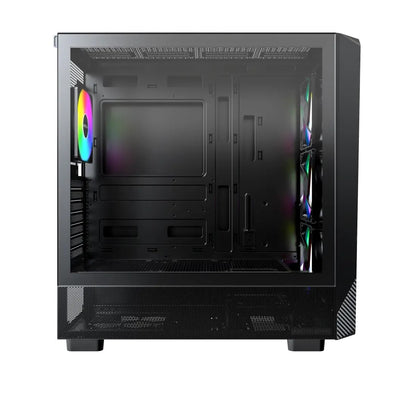 Montech X5 Black ATX Mid-Tower Case Black/White