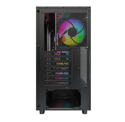 Montech XR Wood Black/White Mid-Tower Case