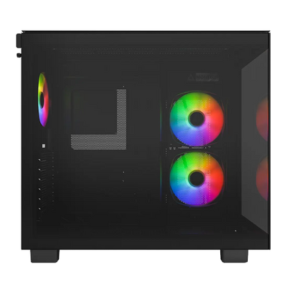 Montech King 65 Pro Mid Tower PC Case (Black, White)