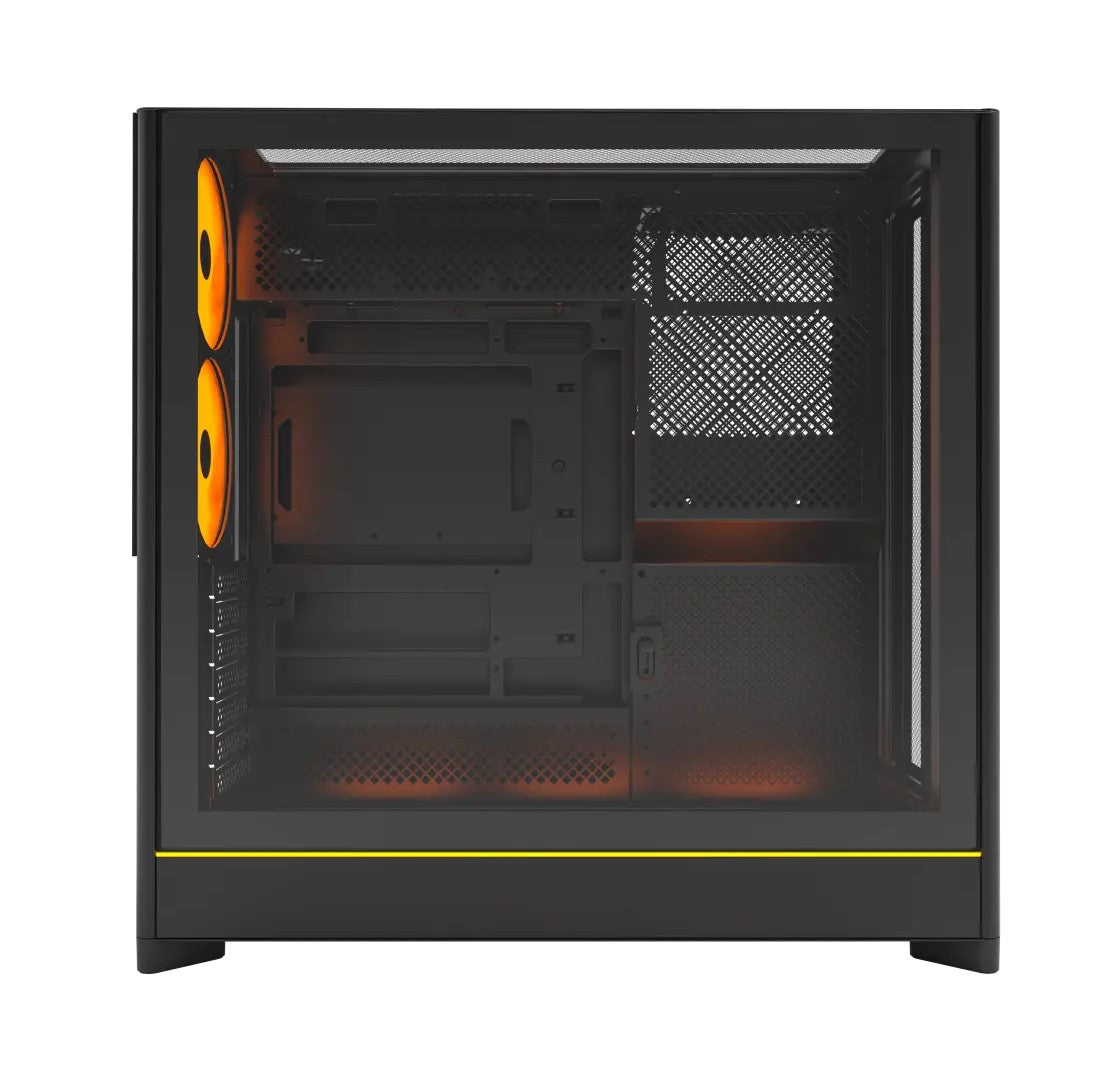 Montech  HS01 Pro ATX Mid-Tower Black/White Case