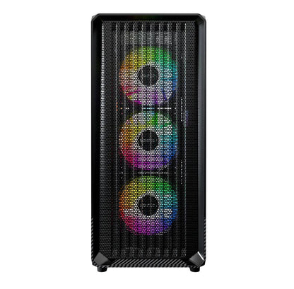 Montech X5 Black ATX Mid-Tower Case Black/White