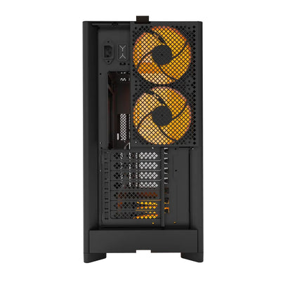Montech  HS01 Pro ATX Mid-Tower Black/White Case