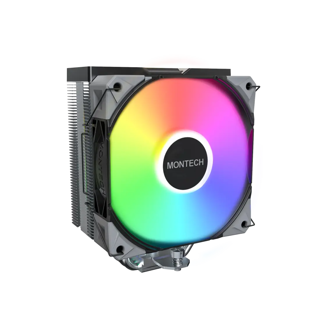 Montech NX400 ARGB CPU Air Cooler (Black/White)