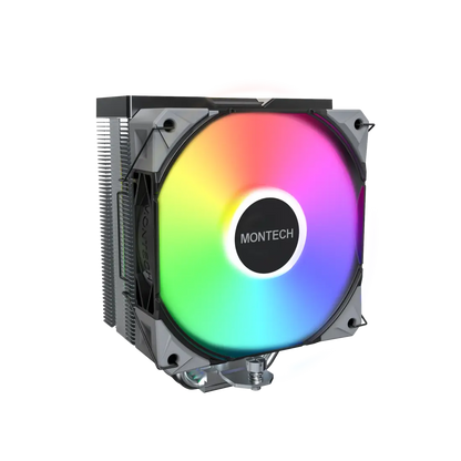 Montech NX400 ARGB CPU Air Cooler (Black/White)