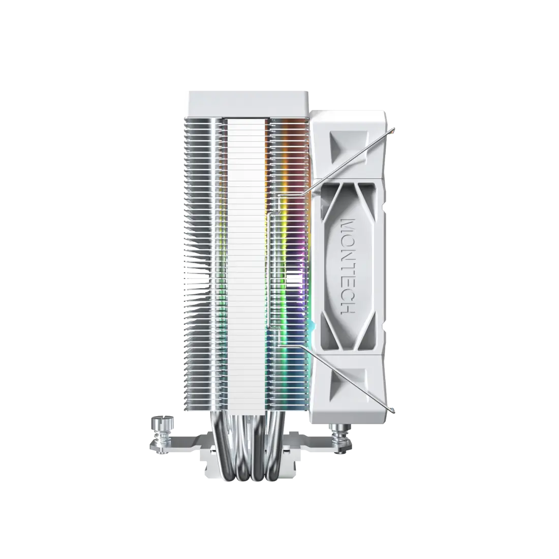 Montech NX400 ARGB CPU Air Cooler (Black/White)
