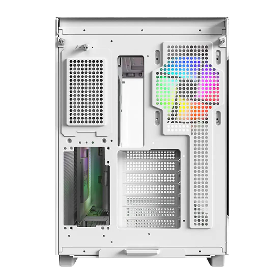 Montech King 65 Pro Mid Tower PC Case (Black, White)