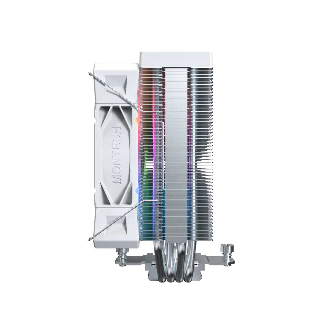 Montech NX400 ARGB CPU Air Cooler (Black/White)