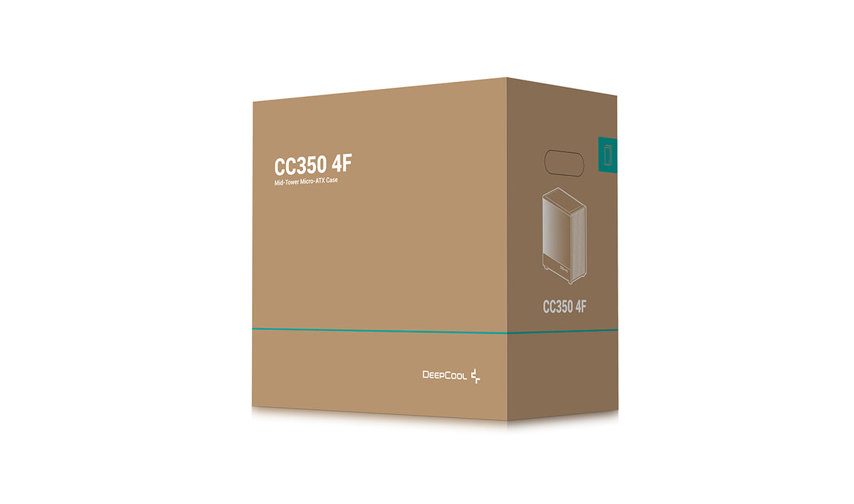 Deepcool CC350 4F M-ATX AIRFLOW CASE"